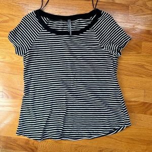 Anthropologie brand boat neck top